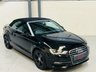 USED 2015 65 AUDI A3 CABRIOLET 1.6 TDI Sport Convertible 2dr Diesel Manual Euro 6 (s/s) (110 ps) Black with Black Sport Interior | Low Road Tax | ULEZ OK | Full Service History + Cambelt