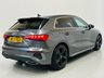 USED 2022 71 AUDI A3 1.0 TFSI 30 S line Sportback 5dr Petrol Manual Euro 6 (s/s) (110 ps) Daytona Grey | Black S Line Interior | Bluetooth Media | Heated Seats | Black Pack | Sat Nav | ULEZ OK