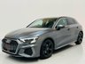 USED 2022 71 AUDI A3 1.0 TFSI 30 S line Sportback 5dr Petrol Manual Euro 6 (s/s) (110 ps) Daytona Grey | Black S Line Interior | Bluetooth Media | Heated Seats | Black Pack | Sat Nav | ULEZ OK