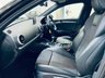 USED 2019 19 AUDI A3 1.0 TFSI 30 Black Edition Sportback 5dr Petrol Manual Euro 6 (s/s) (116 ps) Mythos Black | Custom Black Pack | Leather S-Line Trim | Virtual Cockpit | Sat Nav | ULEZ OK