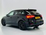 USED 2019 19 AUDI A3 1.0 TFSI 30 Black Edition Sportback 5dr Petrol Manual Euro 6 (s/s) (116 ps) Mythos Black | Custom Black Pack | Leather S-Line Trim | Virtual Cockpit | Sat Nav | ULEZ OK