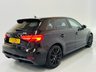 USED 2019 19 AUDI A3 1.0 TFSI 30 Black Edition Sportback 5dr Petrol Manual Euro 6 (s/s) (116 ps) Mythos Black | Custom Black Pack | Leather S-Line Trim | Virtual Cockpit | Sat Nav | ULEZ OK