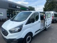 USED 2019 19 FORD TRANSIT CUSTOM 2.0 300 EcoBlue Panel Van 5dr Diesel Manual L1 H1 Euro 6 (105 ps) NO VAT CREW CAB CONVERSION !!!! SUPER VALUE !!! 5 SEAT CREW CAB !!!!