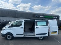 USED 2019 19 FORD TRANSIT CUSTOM 2.0 300 EcoBlue Panel Van 5dr Diesel Manual L1 H1 Euro 6 (105 ps) NO VAT CREW CAB CONVERSION !!!! SUPER VALUE !!! 5 SEAT CREW CAB !!!!