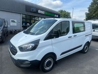 USED 2019 19 FORD TRANSIT CUSTOM 2.0 300 EcoBlue Panel Van 5dr Diesel Manual L1 H1 Euro 6 (105 ps) NO VAT CREW CAB CONVERSION !!!! SUPER VALUE !!! 5 SEAT CREW CAB !!!!