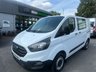 USED 2019 19 FORD TRANSIT CUSTOM 2.0 300 EcoBlue Panel Van 5dr Diesel Manual L1 H1 Euro 6 (105 ps) NO VAT CREW CAB CONVERSION !!!! SUPER VALUE !!! 5 SEAT CREW CAB !!!!