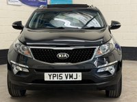 USED 2015 15 KIA SPORTAGE 1.6 GDi EcoDynamics 2 SUV Panoramic Door Petrol Manual 2WD Euro 6 (s/s) (133 bhp) PANORAMIC ROOF HEATED SEATS