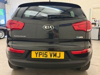 USED 2015 15 KIA SPORTAGE 1.6 GDi EcoDynamics 2 SUV Panoramic Door Petrol Manual 2WD Euro 6 (s/s) (133 bhp) PANORAMIC ROOF HEATED SEATS