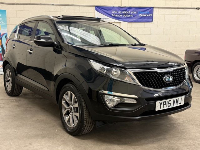 2015 15 Kia Sportage 1.6 GDi EcoDynamics 2 SUV Panoramic Door Petrol Manual 2WD Euro 6 (s/s) (133 bhp)