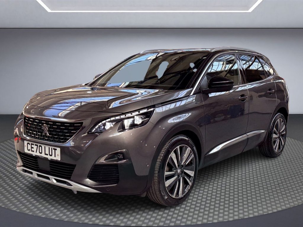 USED 2020 70 PEUGEOT 3008 1.2 PureTech GT Line Premium SUV 5dr Petrol EAT Euro 6 (s/s) (130 ps) PAN ROOF+R/CAMERA+APPLE CARPLAY+NAV