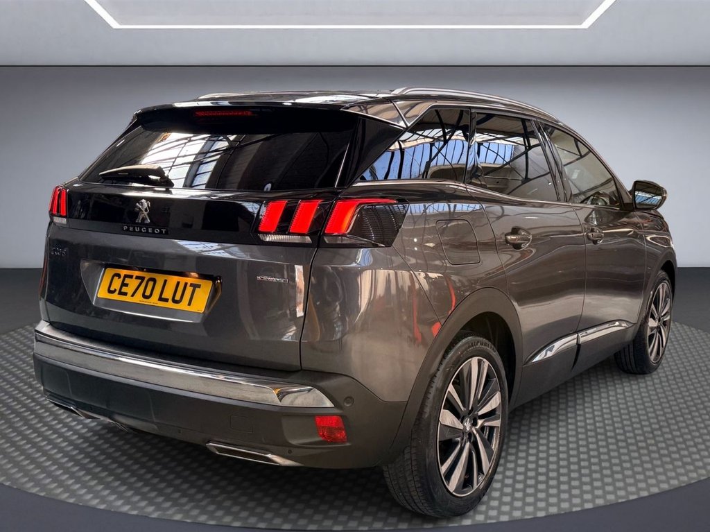 USED 2020 70 PEUGEOT 3008 1.2 PureTech GT Line Premium SUV 5dr Petrol EAT Euro 6 (s/s) (130 ps) PAN ROOF+R/CAMERA+APPLE CARPLAY+NAV