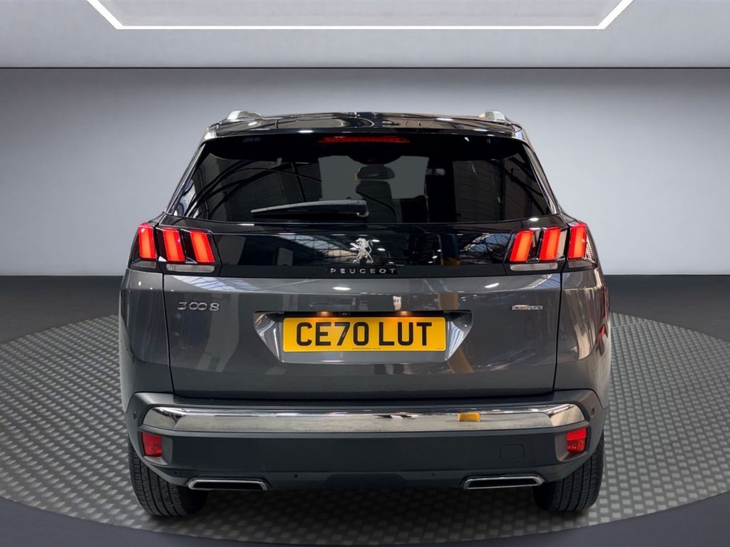 USED 2020 70 PEUGEOT 3008 1.2 PureTech GT Line Premium SUV 5dr Petrol EAT Euro 6 (s/s) (130 ps) PAN ROOF+R/CAMERA+APPLE CARPLAY+NAV