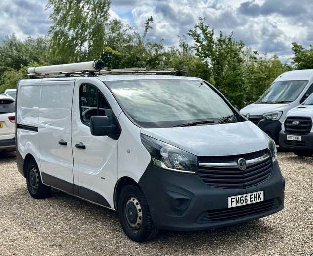 View our Vauxhall Vivaro 1.6 CDTi 2900 ecoFLEX Panel Van 5dr Diesel Manual L1 H1 Euro 6 (s/s) (95 ps)