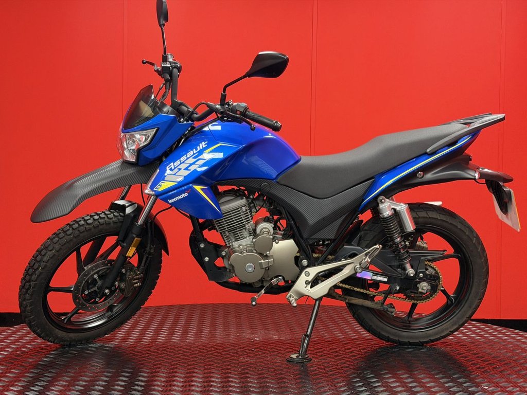 USED 2024 24 LEXMOTO ASSAULT 125 TRADE BIKES AT TRADE PRICES JUST 1 OWNER
