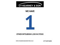 USED 2020 MITSUBISHI L200 2.2 DI-D DC Warrior Pickup Double Cab 4dr Diesel Manual 4WD Euro 6 (s/s) (150 ps) 