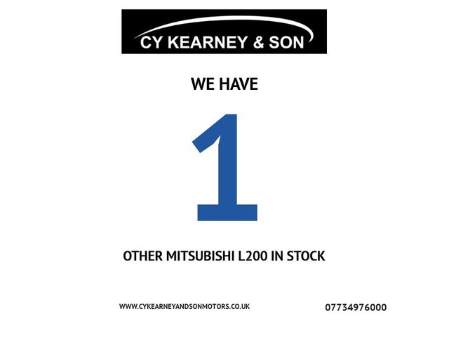 View our MITSUBISHI L200
