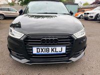 USED 2018 18 AUDI A1 1.4 TFSI Black Edition Hatchback 3dr Petrol Manual Euro 6 (s/s) (Nav) (125 ps) PAN ROOF, H/SEATS, DRIVE SELECT.