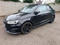 USED 2018 18 AUDI A1 1.4 TFSI Black Edition Hatchback 3dr Petrol Manual Euro 6 (s/s) (Nav) (125 ps) PAN ROOF, H/SEATS, DRIVE SELECT.