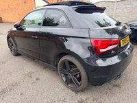 USED 2018 18 AUDI A1 1.4 TFSI Black Edition Hatchback 3dr Petrol Manual Euro 6 (s/s) (Nav) (125 ps) PAN ROOF, H/SEATS, DRIVE SELECT.
