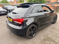 USED 2018 18 AUDI A1 1.4 TFSI Black Edition Hatchback 3dr Petrol Manual Euro 6 (s/s) (Nav) (125 ps) PAN ROOF, H/SEATS, DRIVE SELECT.