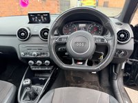 USED 2018 18 AUDI A1 1.4 TFSI Black Edition Hatchback 3dr Petrol Manual Euro 6 (s/s) (Nav) (125 ps) PAN ROOF, H/SEATS, DRIVE SELECT.