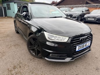 2018 AUDI A1 1.4 TFSI Black Edition Hatchback 3dr Petrol Manual Euro 6 (s/s) (Nav) (125 ps) £8400.00