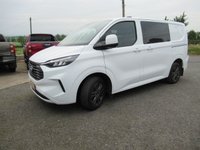 USED 2024 74 FORD TRANSIT CUSTOM 2-0-EcoBlue-170ps-H1-Limited-Auto 6 SEATER Double-Cab-Van 
