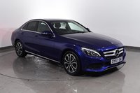 USED 2017 67 MERCEDES-BENZ C-CLASS 2.0 C200 Sport Saloon 4dr Petrol G-Tronic+ Euro 6 (s/s) (184 ps) 6 DOCUMENTED SERVICES I AUTOMATIC