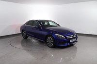 USED 2017 67 MERCEDES-BENZ C-CLASS 2.0 C200 Sport Saloon 4dr Petrol G-Tronic+ Euro 6 (s/s) (184 ps) 6 DOCUMENTED SERVICES I AUTOMATIC