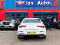 USED 2020 20 MERCEDES-BENZ CLA 1.3 CLA180 AMG Line (Premium 2) Coupe 7G-DCT Euro 6 (s/s) 4dr 1owner+Nav+Camera+CarPlay+Ulez