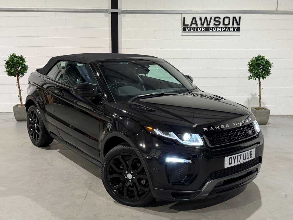 USED 2017 17 LAND ROVER RANGE ROVER EVOQUE 2.0 TD4 HSE Dynamic Convertible 2dr Diesel Auto 4WD Euro 6 (s/s) (180 ps) 