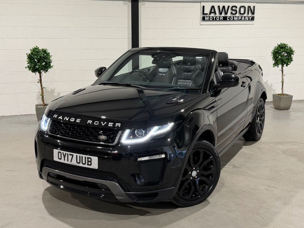 USED 2017 17 LAND ROVER RANGE ROVER EVOQUE 2.0 TD4 HSE Dynamic Convertible 2dr Diesel Auto 4WD Euro 6 (s/s) (180 ps) 