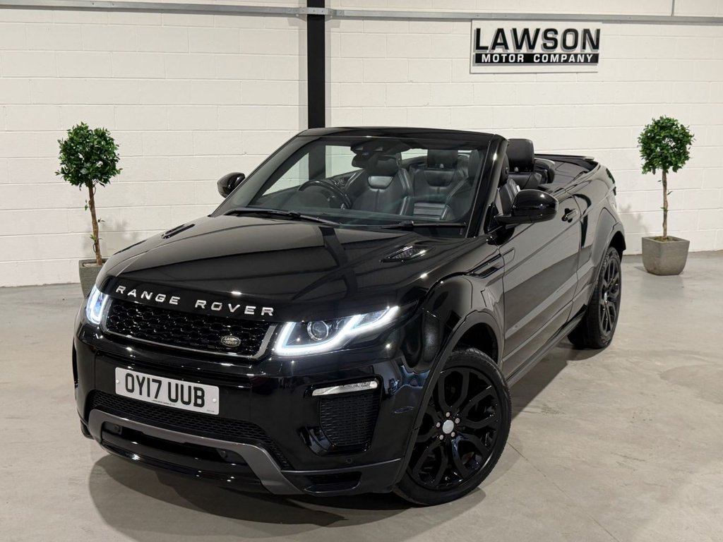 USED 2017 17 LAND ROVER RANGE ROVER EVOQUE 2.0 TD4 HSE Dynamic Convertible 2dr Diesel Auto 4WD Euro 6 (s/s) (180 ps) 