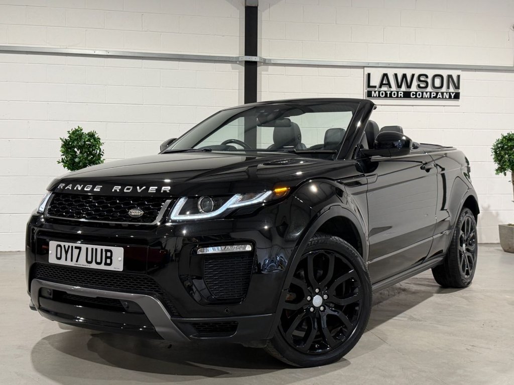 USED 2017 17 LAND ROVER RANGE ROVER EVOQUE 2.0 TD4 HSE Dynamic Convertible 2dr Diesel Auto 4WD Euro 6 (s/s) (180 ps) 