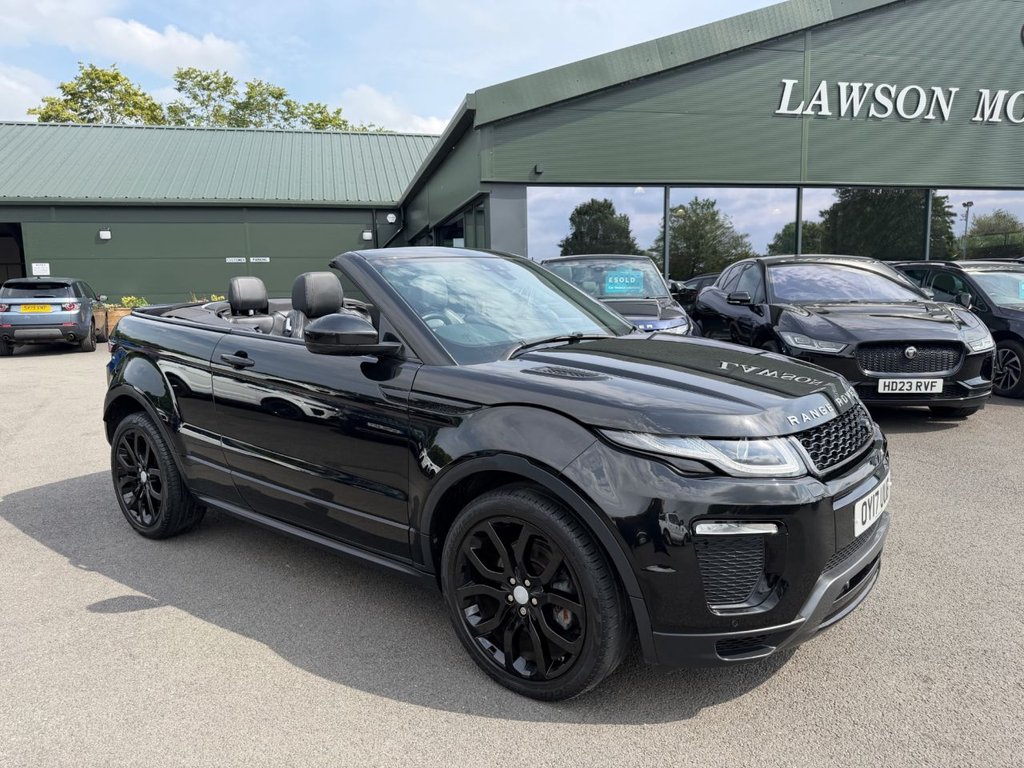 USED 2017 17 LAND ROVER RANGE ROVER EVOQUE 2.0 TD4 HSE Dynamic Convertible 2dr Diesel Auto 4WD Euro 6 (s/s) (180 ps) 