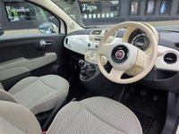 USED 2010 FIAT 500 1.2 Lounge Hatchback 3dr Petrol Manual Euro 5 (s/s) (69 bhp) SUPER LOW MILES + LOW TAX + PAN ROOF + IDEAL FIRST CAR