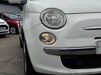 USED 2010 FIAT 500 1.2 Lounge Hatchback 3dr Petrol Manual Euro 5 (s/s) (69 bhp) SUPER LOW MILES + LOW TAX + PAN ROOF + IDEAL FIRST CAR