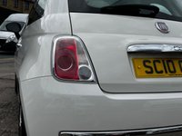 USED 2010 FIAT 500 1.2 Lounge Hatchback 3dr Petrol Manual Euro 5 (s/s) (69 bhp) SUPER LOW MILES + LOW TAX + PAN ROOF + IDEAL FIRST CAR