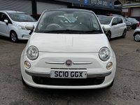 USED 2010 FIAT 500 1.2 Lounge Hatchback 3dr Petrol Manual Euro 5 (s/s) (69 bhp) SUPER LOW MILES + LOW TAX + PAN ROOF + IDEAL FIRST CAR