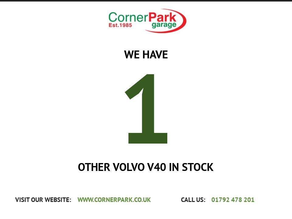 USED 2017 17 VOLVO V40 2.0 D2 R-Design Nav Plus Hatchback 5dr Diesel Manual Euro 6 (s/s) (120 ps) 