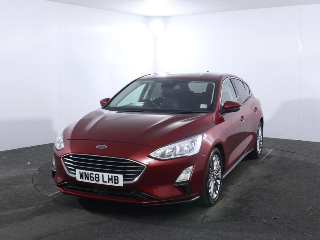 USED 2018 68 FORD FOCUS 1.0T EcoBoost Titanium X Hatchback 5dr Petrol Manual Euro 6 (s/s) (125 ps) 