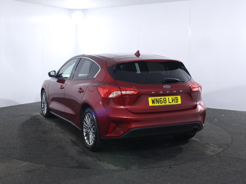 USED 2018 68 FORD FOCUS 1.0T EcoBoost Titanium X Hatchback 5dr Petrol Manual Euro 6 (s/s) (125 ps) 