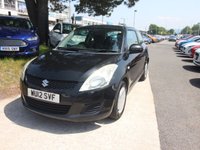 USED 2012 12 SUZUKI SWIFT 1.2 SZ2 Hatchback 3dr Petrol Manual Euro 5 (94 ps) **CLEARANCE VEHICLE**