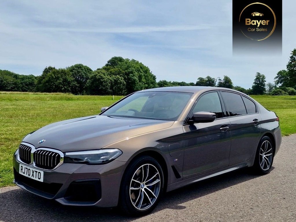 USED 2021 70 BMW 5 SERIES 2.0 530e 12kWh M Sport Saloon 4dr Petrol Plug-in Hybrid Steptronic Euro 6 (s/s) (292 ps) FINANCE AVAILABLE