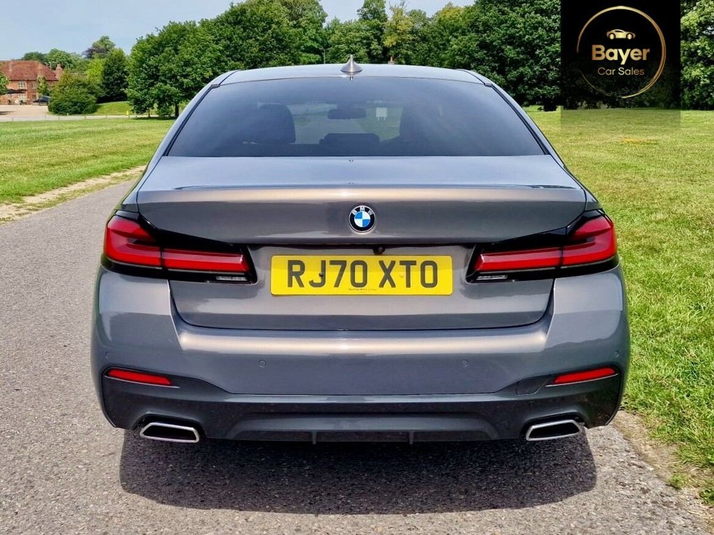 USED 2021 70 BMW 5 SERIES 2.0 530e 12kWh M Sport Saloon 4dr Petrol Plug-in Hybrid Steptronic Euro 6 (s/s) (292 ps) FINANCE AVAILABLE