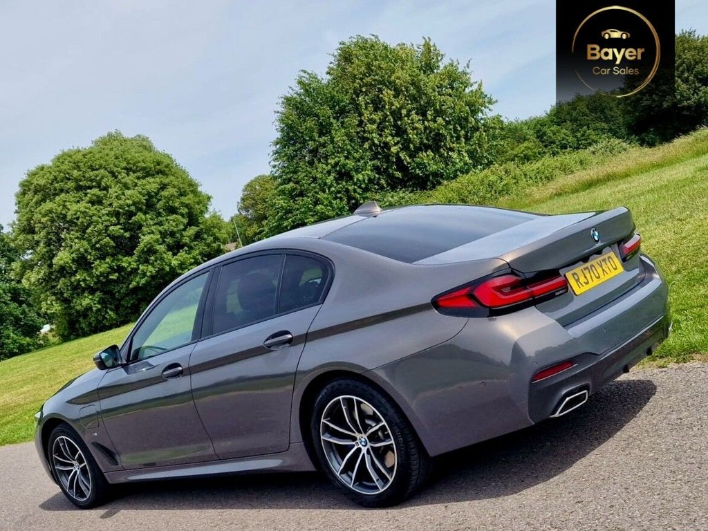 USED 2021 70 BMW 5 SERIES 2.0 530e 12kWh M Sport Saloon 4dr Petrol Plug-in Hybrid Steptronic Euro 6 (s/s) (292 ps) FINANCE AVAILABLE
