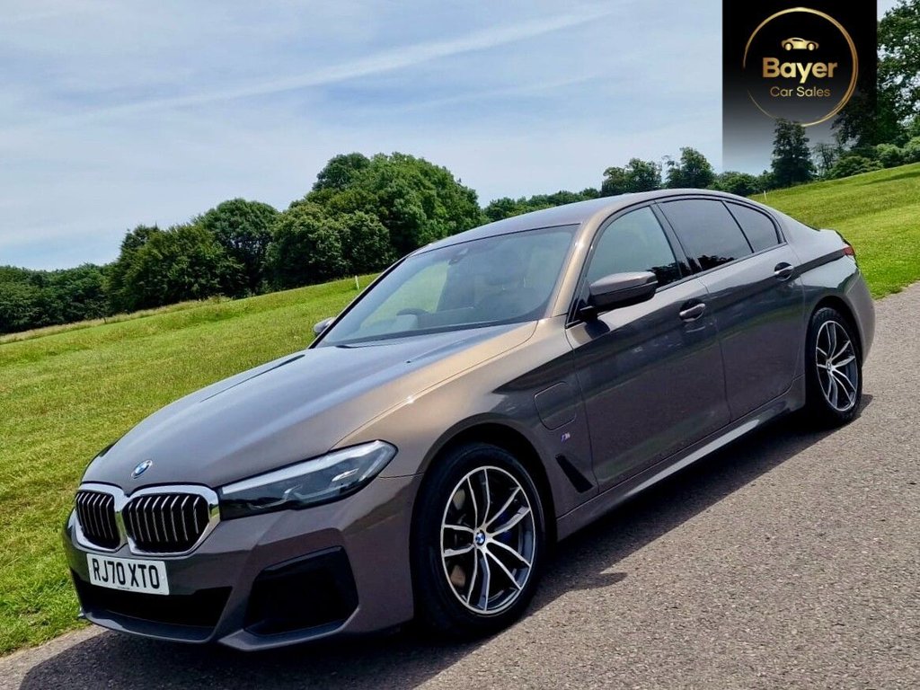 USED 2021 70 BMW 5 SERIES 2.0 530e 12kWh M Sport Saloon 4dr Petrol Plug-in Hybrid Steptronic Euro 6 (s/s) (292 ps) FINANCE AVAILABLE