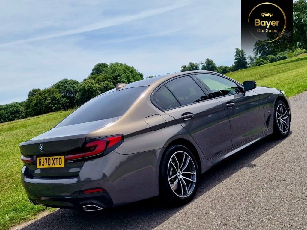 USED 2021 70 BMW 5 SERIES 2.0 530e 12kWh M Sport Saloon 4dr Petrol Plug-in Hybrid Steptronic Euro 6 (s/s) (292 ps) FINANCE AVAILABLE