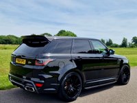 USED 2018 68 LAND ROVER RANGE ROVER SPORT 5.0 P575 V8 SVR OVERFINCH GT SUV 5dr Petrol Auto 4WD Euro 6 (s/s) (575 ps) OVERFINCH GT