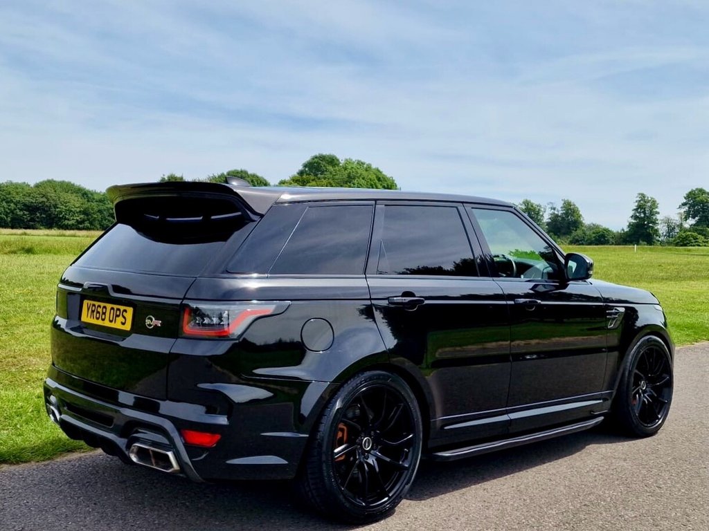 USED 2018 68 LAND ROVER RANGE ROVER SPORT 5.0 P575 V8 SVR OVERFINCH GT SUV 5dr Petrol Auto 4WD Euro 6 (s/s) (575 ps) OVERFINCH GT